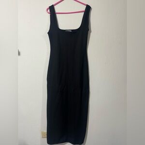 Zara Black Midi Dress